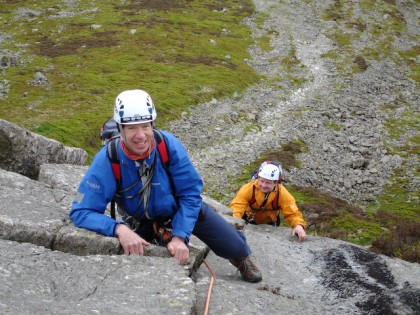 Dave Tucker & Chris Alltree, Amphitheatre Buttress
